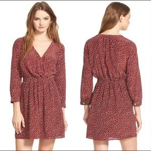 Madewell Kali Polka Dot Silk Dress